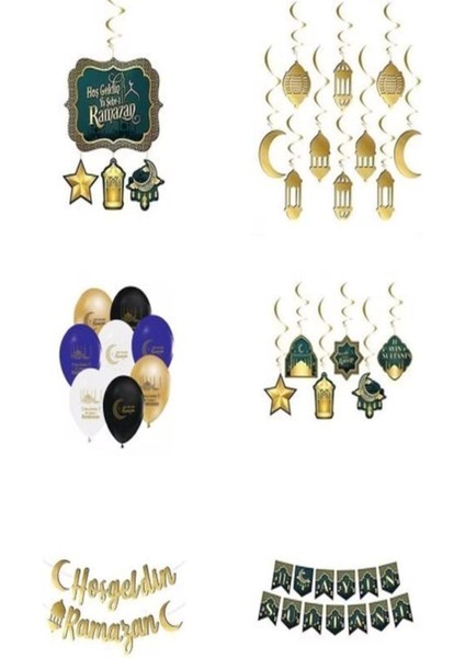 Hoş Geldin Ya Şehri Ramazan Balonlu Set