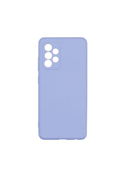 Galaxy A52 Kılıf Kamera Korumalı Içi Kadife Lansman Silikon Kapak
