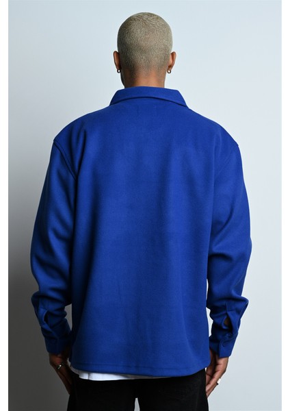 R-3858 Ceket Yaka Cep Detaylı Kaşe Gömlek indirimleri