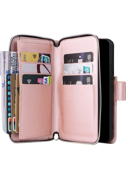 Kelanduo三星galaxy S22 5g支持标准翻盖手机壳pu Leaf 9卡yuva和fermuar Cepi手机 (Yurt Dışından) indirimleri