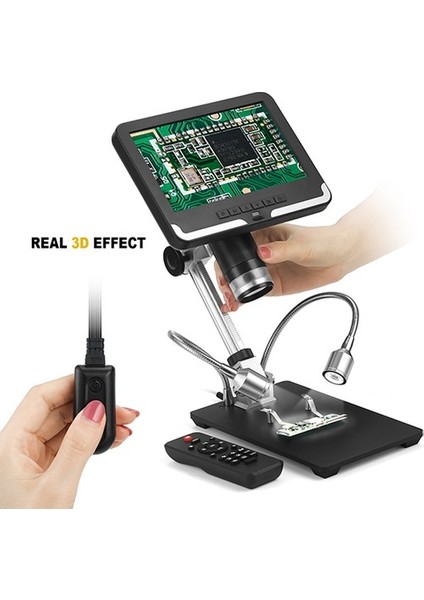 AD206 3D Hd 1080P Dijital Mikroskop modelleri