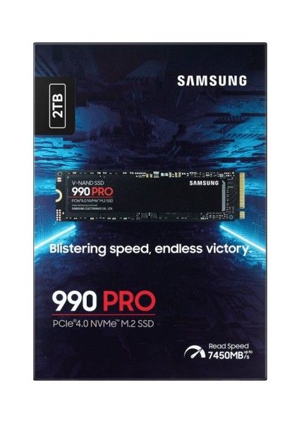 990 Pro 2TB 7450-6900MB NVMe PCIe M.2. SSD