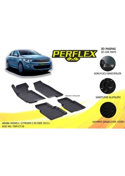 Paspas 3D Havuzlu X-Mat C4 Cactus 14>