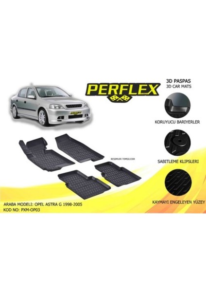 Paspas 3D Havuzlu X-Mat Astra H 2005-2009