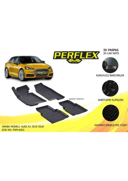 Paspas 3D Havuzlu X-Mat A7 10>17