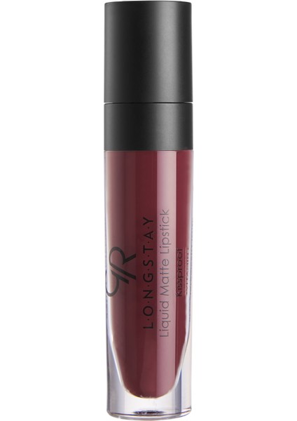 Longstay Liquid Matte Lipstick No: 15 Maroon - Likit Mat Ruj - 8691190856151