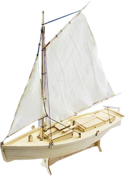 Masa Oturma Odası Süsü Için Ahşap Yelkenli Model Kiti Ahşap Gemi Modeli (Yurt Dışından)