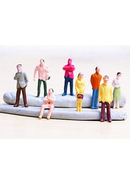 100 Lot 1/100 Model Minyatür Figürler Model Düzen Aksesuarları Için Insanlar (Yurt Dışından) fiyatları