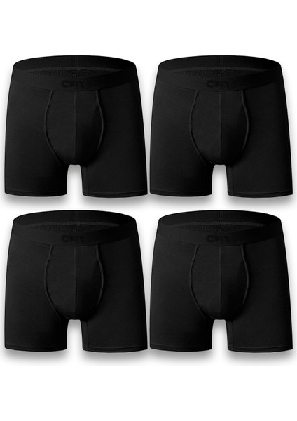 Erkek Boxer Hijyenik Ambalajlı Boxer Dikişleri Sağlam Rahat Katlanma Yapmaz Premium Boxer