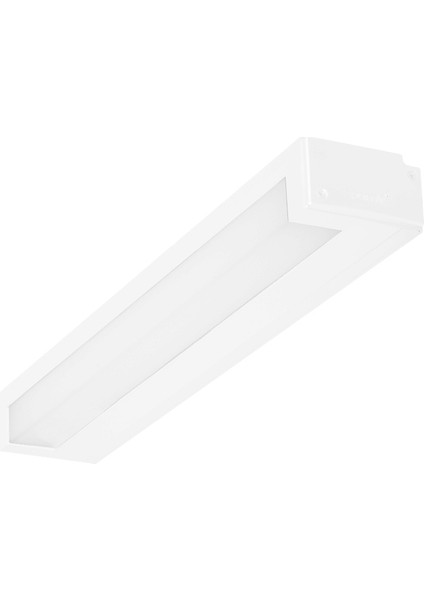 Ayna Üstü Modern Led'li Aplik, Beyaz Gövde, 14W, 3000K Sarı Işık