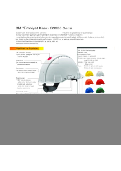 G3000 Havalandırmalı Baret