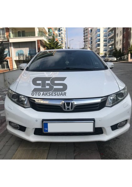 STS Oto Aksesuar Honda Civic  Fb7 Vtec 2 Özel Plaka Altlığı Plastik