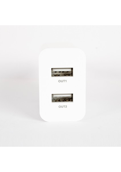 Spark 7 Çift Usba & Type-C, Lightning, Micro Çıkışlı 3in1 Kablolu Hızlı Şarj Aleti