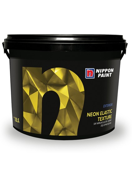 Paint Neon Elastıc Texture Ipeksi Mat Dış Cephe Kaplaması 13,5 litre