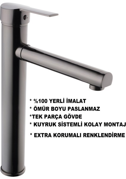 Çanak Füme Lavabo Bataryası