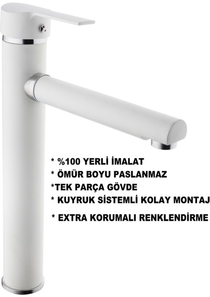 Çanak Beyaz Lavabo Bataryası
