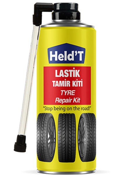 Held't Lastik Tamir Köpüğü Spreyi Seti Hızlı Yama Spreyi 400 ml