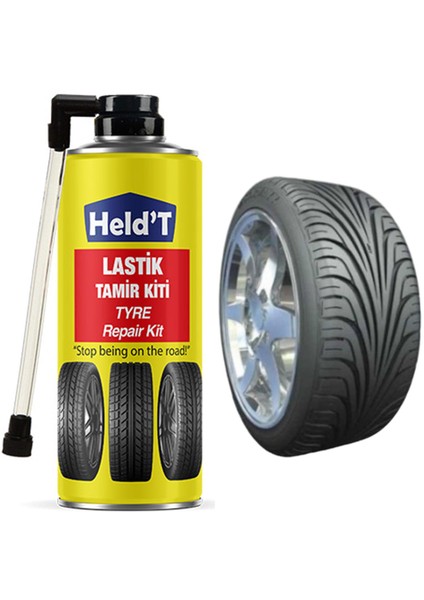 Held't Lastik Tamir Köpüğü Spreyi Seti Hızlı Yama Spreyi 400 ml