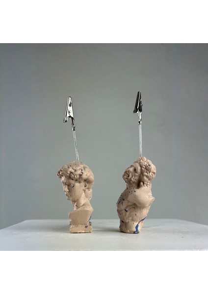 Krem Laocoon David Splash Not Tutucu 2'li Set fiyatları