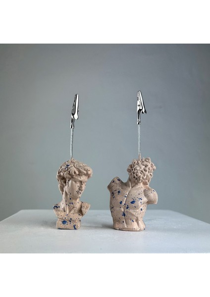 Krem Laocoon David Splash Not Tutucu 2'li Set indirimleri