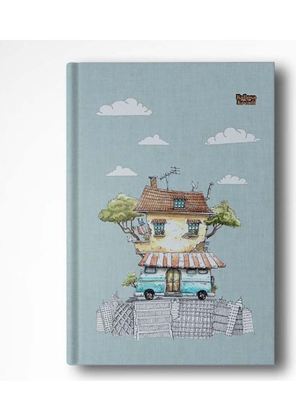 Gezgin 14X20 cm Sert Kapak 192 Sayfa Çizgili Defter
