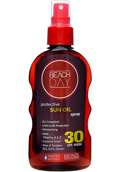 30F Bronzlaştırıcı & Koruyucu Yağ 150 ML Sprey