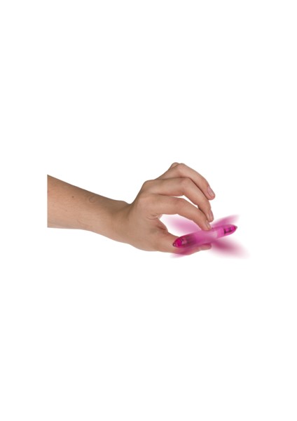 LED Işıklı Dönen Stres Tükenmez Kalemi Pembe - Gyro Spınner Wıth LED Pen
