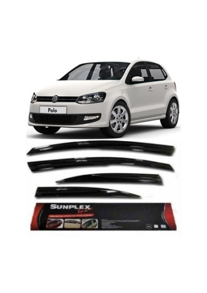 Cam Rüzgarlığı Vw Polo 2010-2017 Ön-Arka Sport Style
