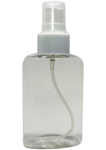 Boş Pet Şişe Ambalaj 100 ml + Valf Sprey 3 Lü