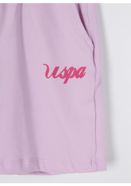 Bağlamalı Bel Standart Pembe Kız Çocuk Şort SEPTEMBER-IY23 modelleri