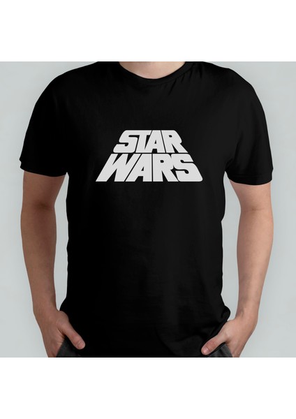 Yıldız Savaşları / Star Wars %100 Pamuklu Bisiklet Yaka T-Shirt Model - 5