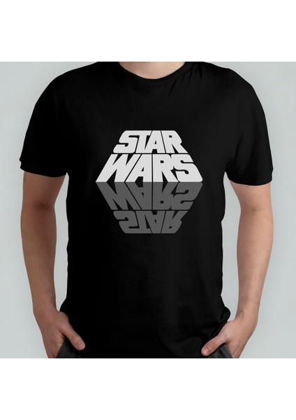 Yıldız Savaşları / Star Wars %100 Pamuklu Bisiklet Yaka T-Shirt Model - 6