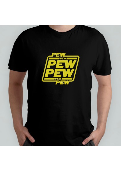 Yıldız Savaşları / Star Wars %100 Pamuklu Bisiklet Yaka T-Shirt Model - 21
