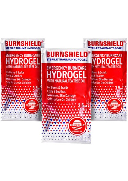 Burnshıeld Yanık Jeli 3.5 ml Üç Poşet Bir Arada