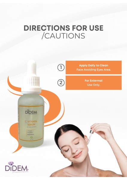DİDEM BEAUTY Vitamin C SERUMU 30 ml