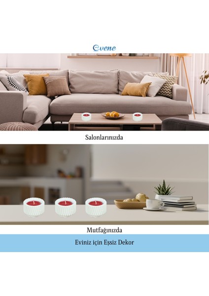 Mumluk Şamdan Tealight Mum Uyumlu Tekerlek Model modelleri