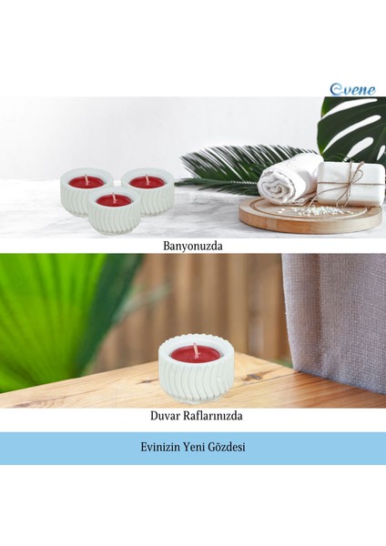 Mumluk Şamdan Tealight Mum Uyumlu Tekerlek Model fırsatları