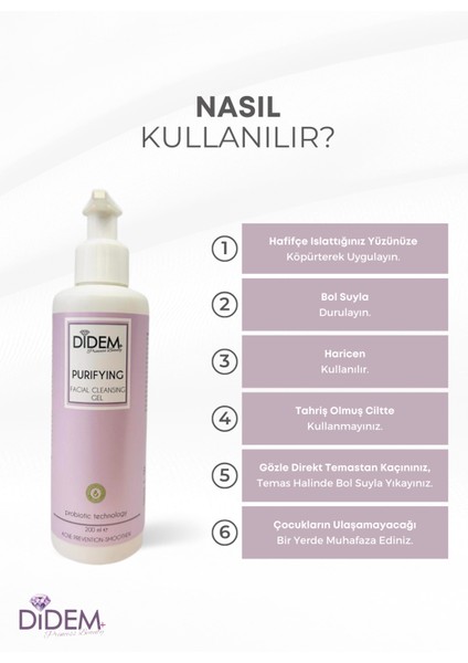 DİDEM BEAUTY PURIFYING GEL 200 ML