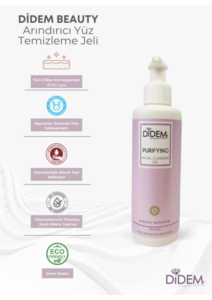 DİDEM BEAUTY PURIFYING GEL 200 ML