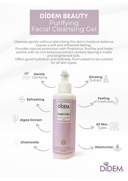 DİDEM BEAUTY PURIFYING GEL 200 ML
