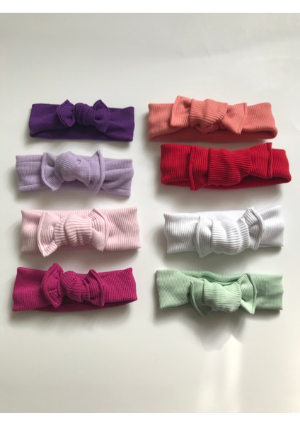 Nis Butik 8'li Bandana Bebek Hediyelik Set