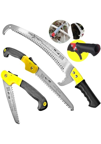 kartal Teleskopik Sap Takmalı 380 mm Budama Testeresi 180 mm Katlanır Budama Testeresi Cep