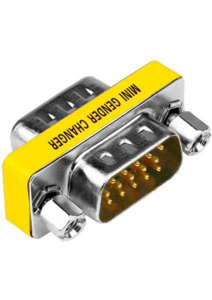 15 Pin Erkek Erkek Çevirici VGA Erkek Erkek Çevirici 15 Pin Erkek Erkek Changer VGA Erkek Erkek Changer fırsatları