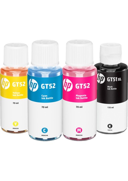 Hp GT51XL 319 Multipack Kartuş Dolum Seti