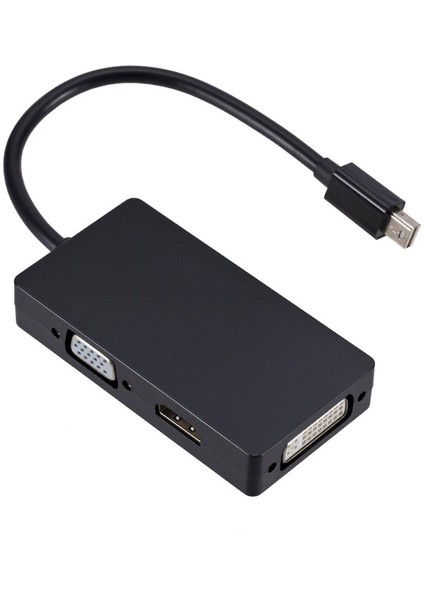 Powermaster PM-16102 Dısplay Port To Hdmı-Vga-Dvı Çevirici 3in1