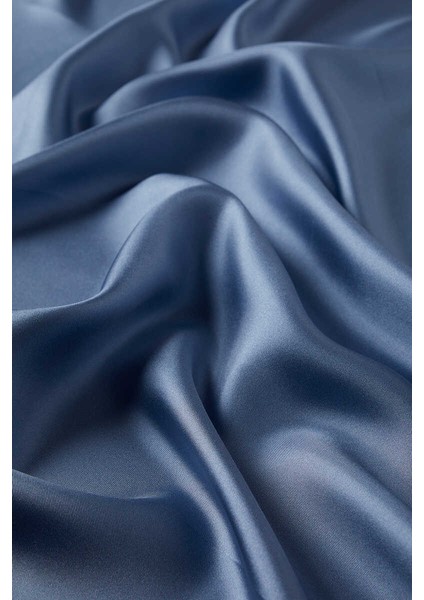 Koyu Indigo Indigo Degrade Twill Ipek Eşarp modelleri