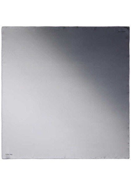 Füme Gri Degrade Twill Ipek Eşarp