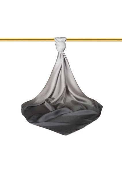 Füme Gri Degrade Twill Ipek Eşarp fiyatları