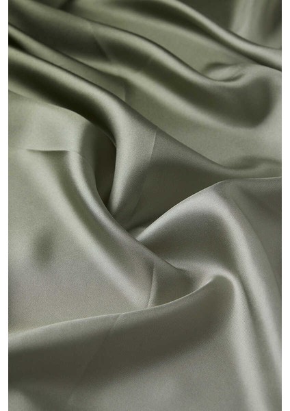 Haki Mint Degrade Twill Ipek Eşarp modelleri