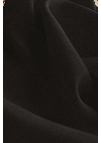 Siyah Geniş Bordürlü Düz Ipek Mendil modelleri